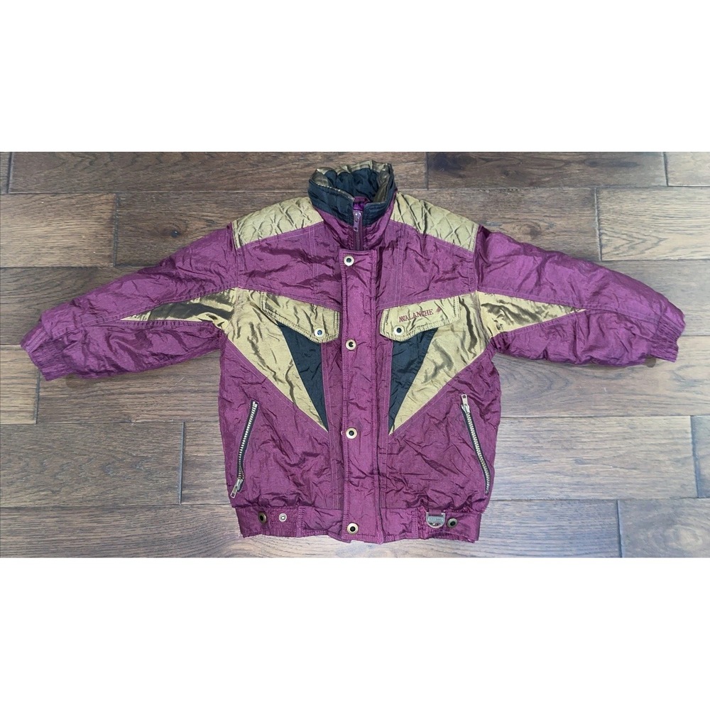 VTG Avalanche Coat 90s Retro Purple Size 8 Girls Ski Coat